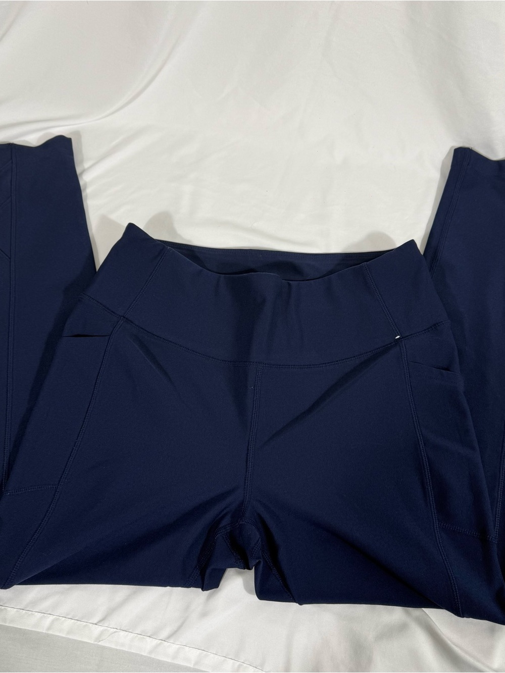 Mondetta Leggings Adult Large Navy Blue High Waist Active Womens
